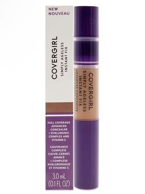 COVERGIRL Simply Ageless Instant Fix Advanced Concealer,Deep Fonce 390 New